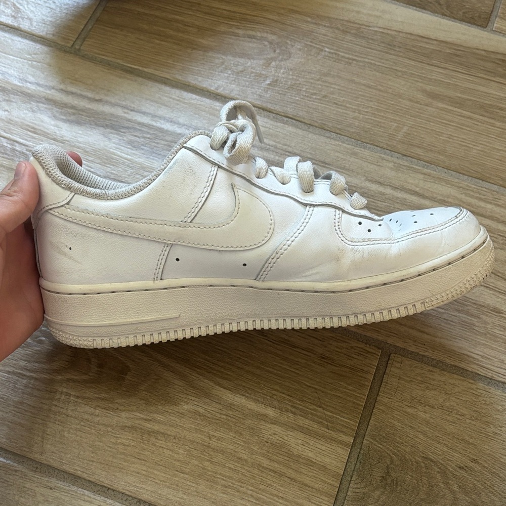 Nike AirForce 1s Low White Shoes!